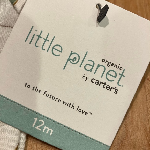 Lot of 3 Little Planet organic cotton bodysuits NWT - Picture 3 of 3